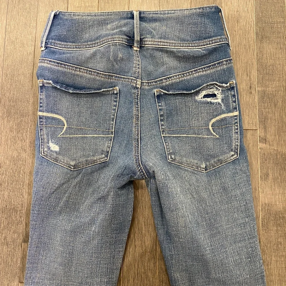 American Eagle Outfitters Super Hi-Rise Jeggings Jeans - Picture 3 of 6